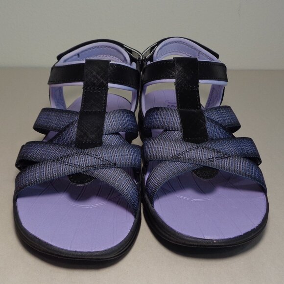 JSport by Jambu Size 6 M KAIA Black / Purple Geometric Sandals New Women's Shoes - Picture 13 of 16